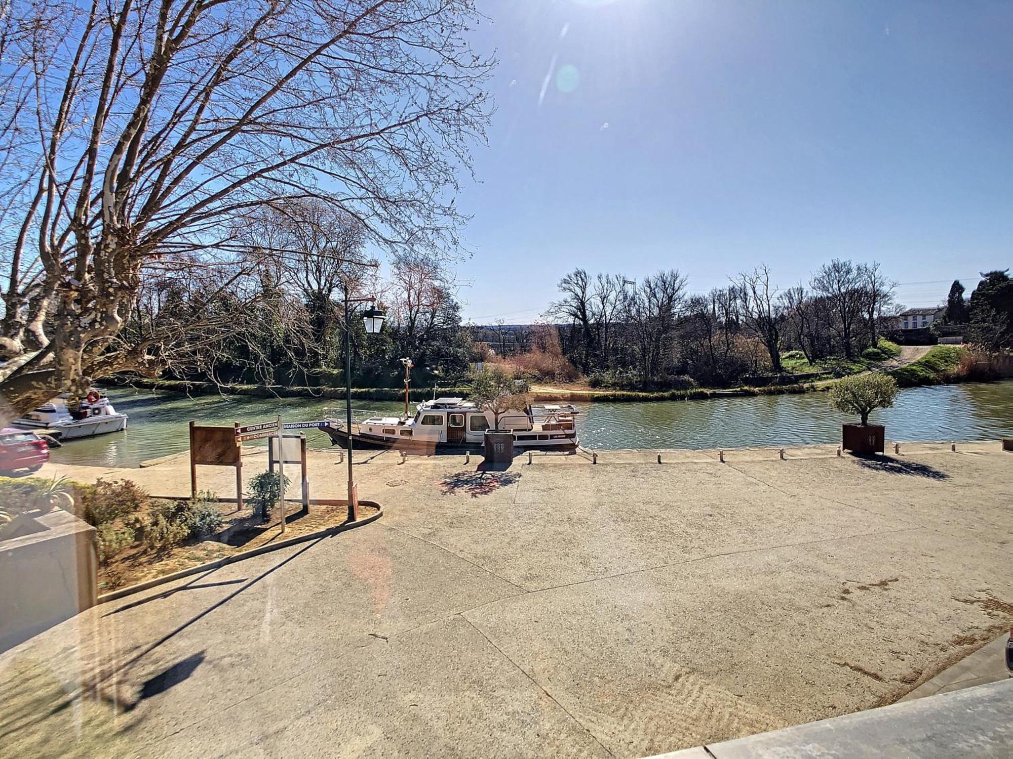 ** Superbe Appartement Sur Le Canal Du Midi ** La Redorte エクステリア 写真